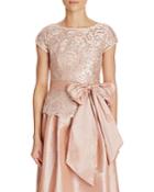 Marina Embroidered Lace Sequin Top - Compare At $149