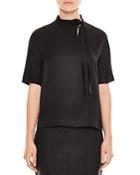 Sandro Angie High-neck Top