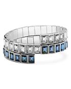 Atelier Swarovski Core Collection Fluid Azzurro Wrap Bracelet
