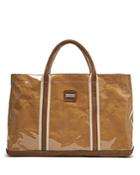 Peserico Multi Material Shopping Tote