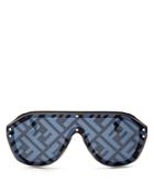 Fendi Unisex Shield Sunglasses, 90mm