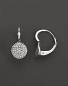 Kc Designs Diamond Disk Drop Earrings In 14k White Gold, .22 Ct. T.w. - 100% Exclusive