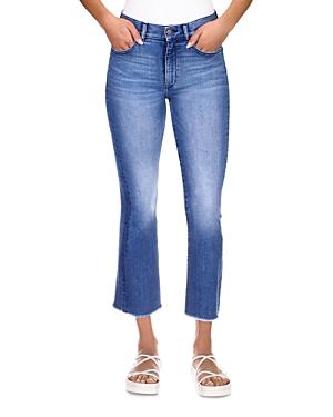 Dl1961 Bridget Instasculpt Cropped Bootcut Jeans In Blue Bird