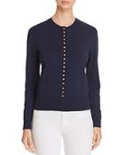 Tory Burch Natalia Button-trimmed Sweater