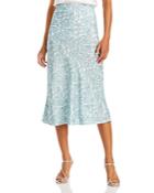 Lucy Paris Paisley Print Bias Skirt (45% Off) Comparable Value $82.50