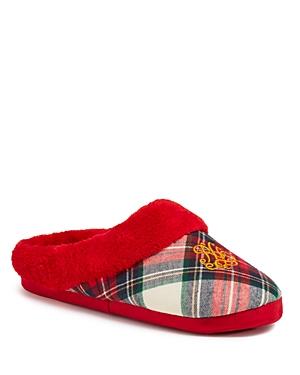 Ralph Lauren Plaid Slippers