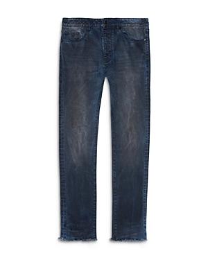 Six Week Residency Raw Edge Skinny Jeans In Desert Oasis Indigo
