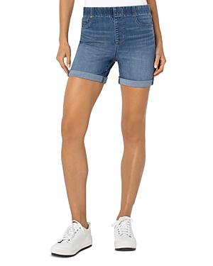 Liverpool Los Angeles Chloe Pull On Jean Shorts In Yukon