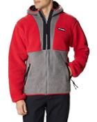 Columbia Backbowl Fleece Color Blocked Regular Fit Full Zip Hoodie