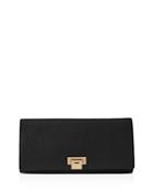 Reiss Audley Leather Clutch