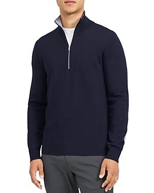 Theory Arnauld Half Zip Merino Sweater