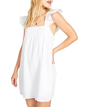 Bb Dakota Cotton Flutter Sleeve Mini Dress