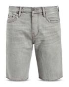 Allsaints Switch Cotton Distressed Denim Shorts