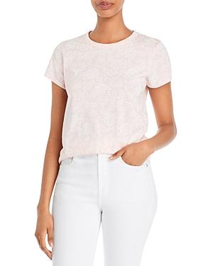 Rag & Bone Organic Cotton Floral Print Tee