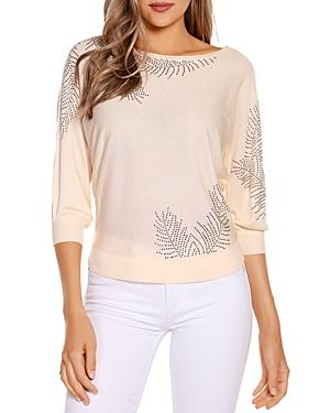 Belldini Rhinestone Knit Top