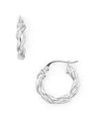 Aqua Spiral Huggie Hoop Earrings In 18k Gold-plated Sterling Silver Or Sterling Silver - 100% Exclusive