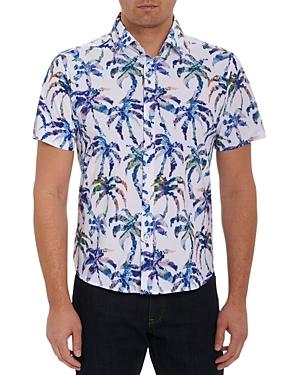 Robert Graham 7 Palms Printed Classic Fit Button Down Shirt