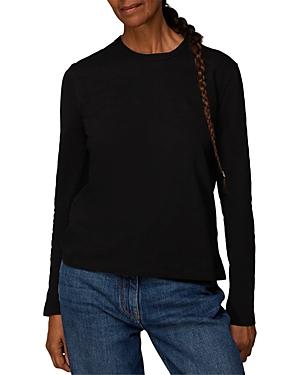 Whistles Organic Long Sleeve Tee