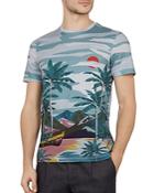 Ted Baker Boatri Placement Crewneck Tee