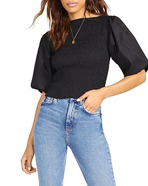 Bb Dakota X Steve Madden Instant Destiny Puff Sleeve Top