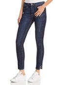Frame Le High Skinny Side Step Jeans In Harway