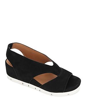 Gentle Souls By Kenneth Cole Women's Gisele Sporty Slingback Suede Sandals