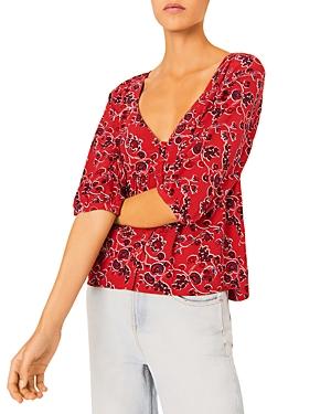 Ba & Sh Joy Printed Blouse
