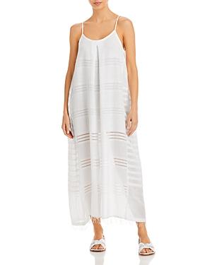 Lemlem Abira Maxi Slip Dress Swim Cover-up