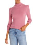 Rebecca Taylor Ribbed Mock Neck Sweater