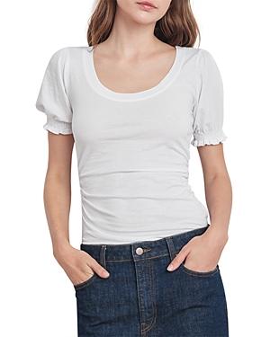 Velvet By Graham & Spencer Kami Puff Sleeve Tee