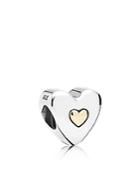 Pandora Charm - Sterling Silver & 14k Gold Happy Anniversary, Moments Collection