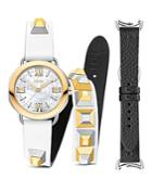 Fendi Selleria Watch With Interchangeable Straps, 36mm