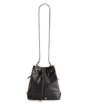 Gerard Darel Mini So Leather Bucket Bag