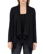B Collection By Bobeau Amie Draped Open Cardigan