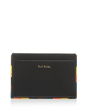 Paul Smith Striped Edge Leather Card Case
