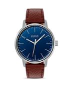 Hugo #stand Blue Dial Watch, 40mm