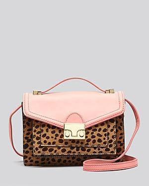 Loeffler Randall Crossbody - Mini Rider Leopard
