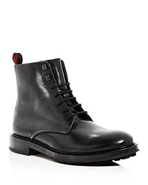 Hugo Boss Men's Defend Leather Lace Up Boots