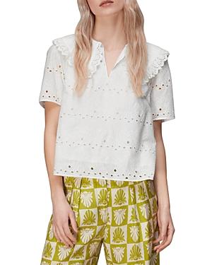 Whistles Eyelet Blouse