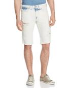 True Religion Ricky Relaxed Fit Denim Shorts In Worn Sunfaded