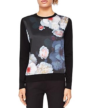 Ted Baker Holiee Chelsea Woven-front Sweater