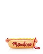 Moschino Hot Dog Leather Shoulder Bag