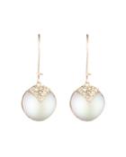 Alexis Bittar Crystal Embellished Sphere Drop Earrings