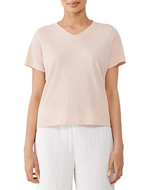 Eileen Fisher V Neck Short Sleeve Tee