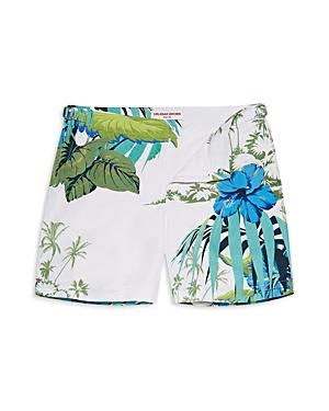 Orlebar Brown Bulldog Islet Quick Dry Tropical Print Tailored Fit Swim Trunks