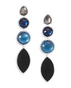 Ippolita 925 Wonderland 4-stone Linear Earrings In Astro