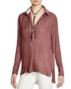 Free People Striped On The Road Shirt
