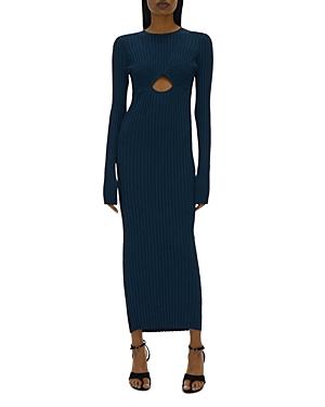Helmut Lang Rib Bra Midi Dress