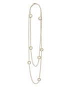 Lagos 18k Yellow Gold Covet Mother Of Pearl Seven Station Statement Necklace, 32