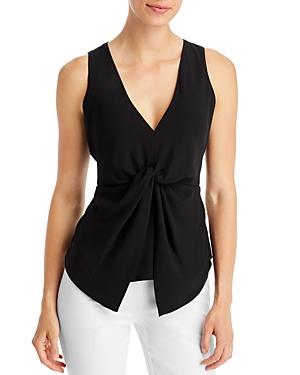 T Tahari Twist Front Blouse